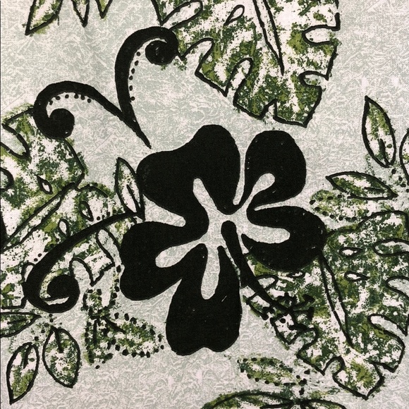 TAPA THREADS Short Aloha Dress Keyhole Tie Front - Picture 4 of 8